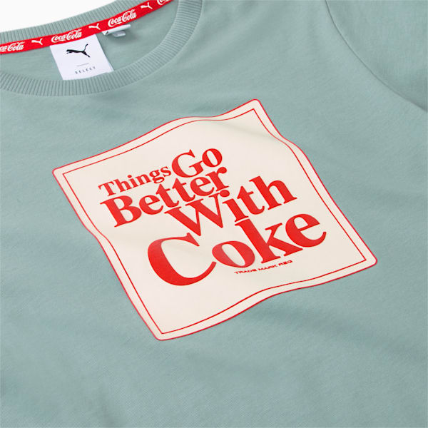 T-shirt graphique PUMA x COCA-COLA Femme, Slate, extralarge